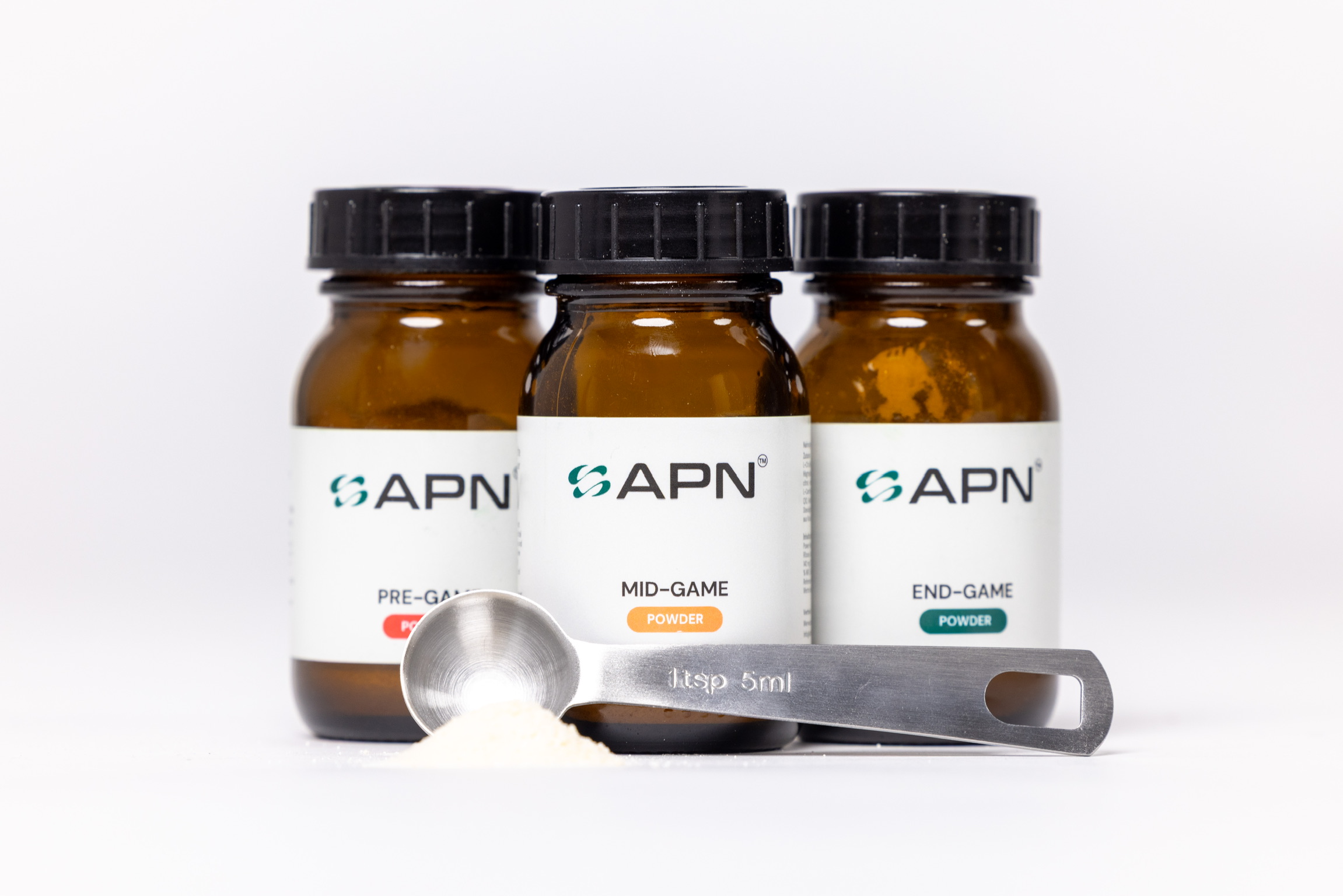 APN 3-phase hydration system bottles