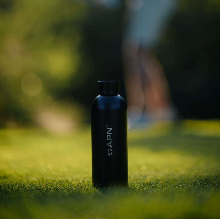 APN FUEL - Close-up of END-GAME POWDER bottle